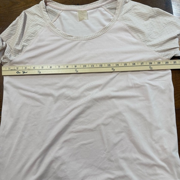 CALIA by Carrie Underwood Light Pink Long Sleeve Tee - Picture 4 of 7